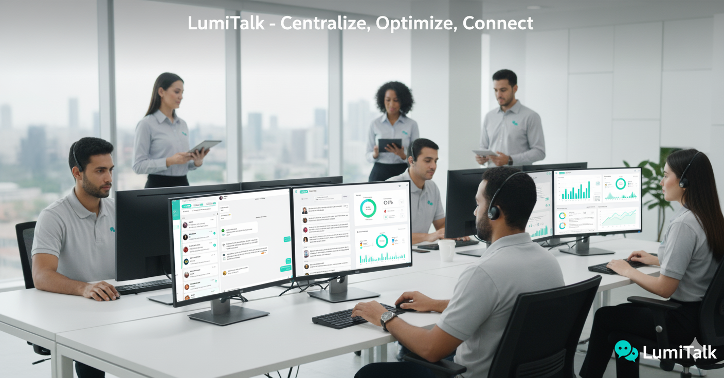 Interface do Sistema LumiTalk